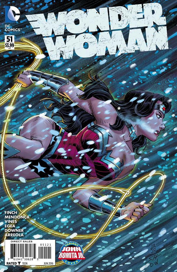 Wonder Woman #51 ROMITA cover
