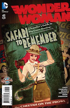 Wonder Woman #43 BOMBSHELLS cover