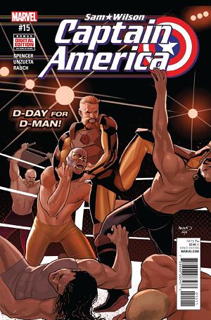 Captain America Sam Wilson #15  cover