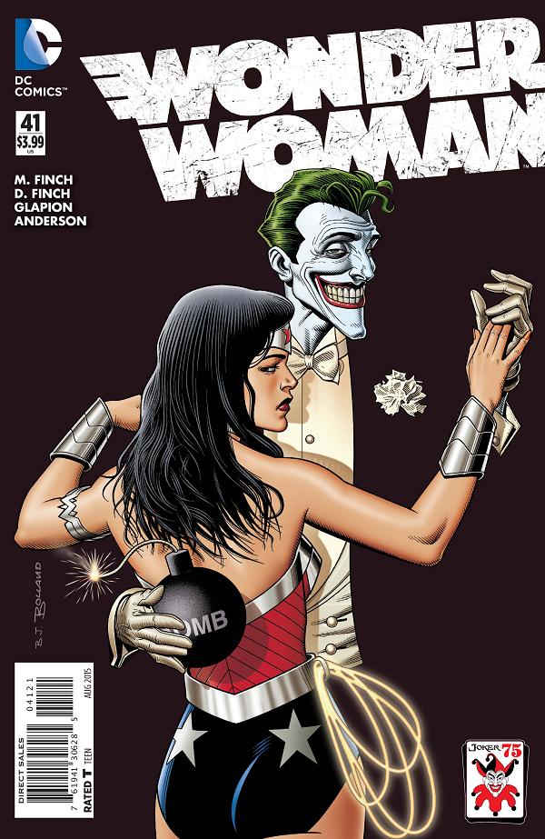 Wonder Woman #41 THE JOKER cover