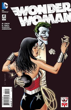 Wonder Woman #41 THE JOKER cover