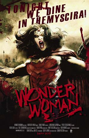 Wonder Woman #40 MOVIE POSTER cover