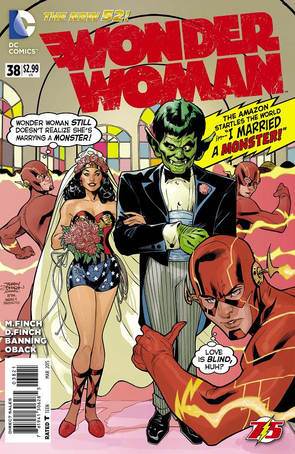 Wonder Woman #38 FLASH 75 cover