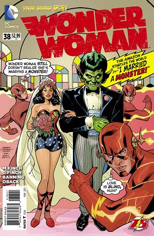 Wonder Woman #38 FLASH 75 cover