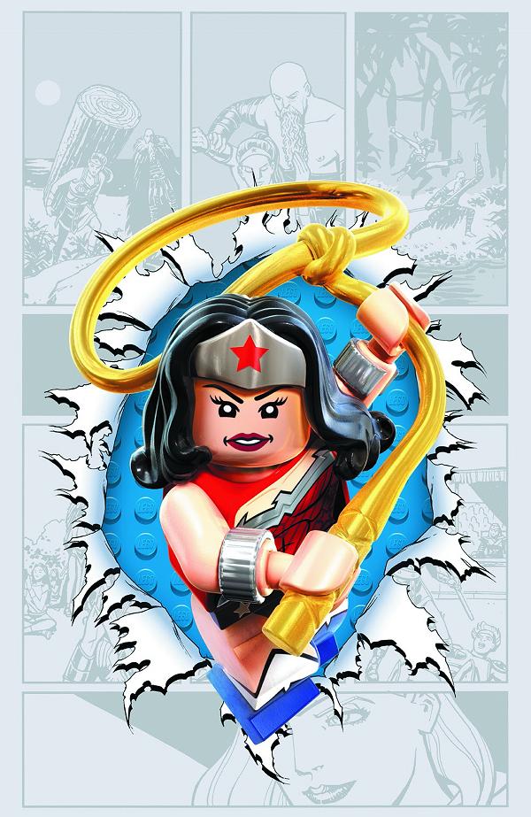 Wonder Woman #36 LEGO cover