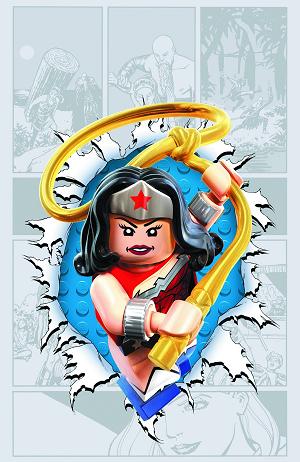 Wonder Woman #36 LEGO cover