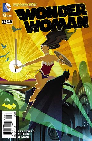 Wonder Woman #33 BATMAN 75 cover