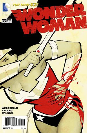 Wonder Woman #33 cover