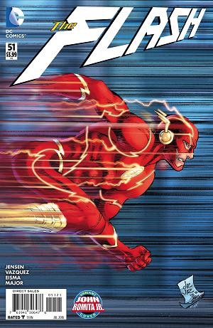 Flash #51 ROMITA cover