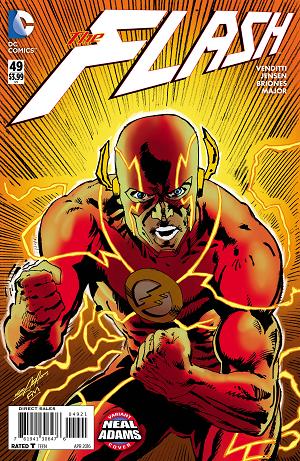 Flash #49 NEAL ADAMS cover