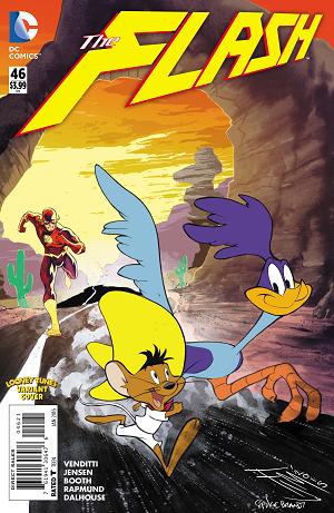 Flash #46 LOONEY TUNES cover