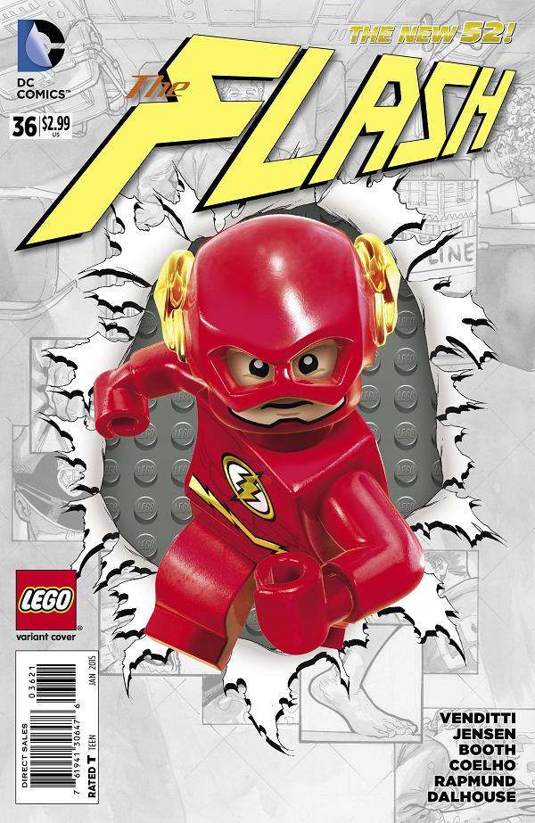 Flash #36 LEGO cover
