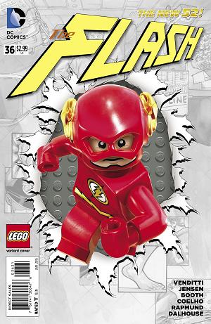 Flash #36 LEGO cover