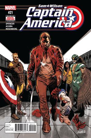 Captain America Sam Wilson #21 cover