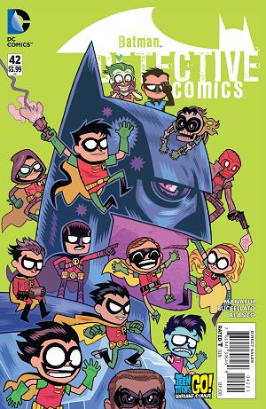 Detective Comics #42 TEEN TITANS GO cover