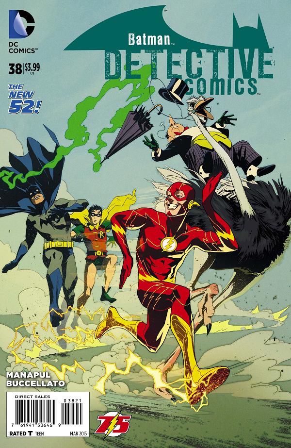 Detective Comics #38 FLASH 75 cover