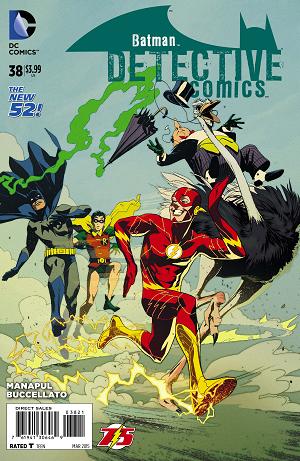 Detective Comics #38 FLASH 75 cover