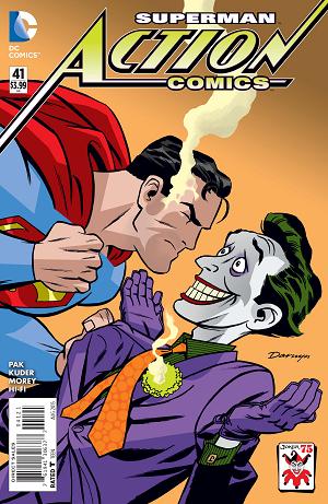 Action Comics #41 THE JOKER cover