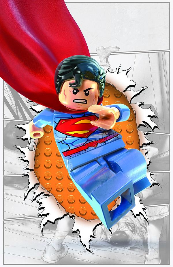 Action Comics #36 LEGO cover