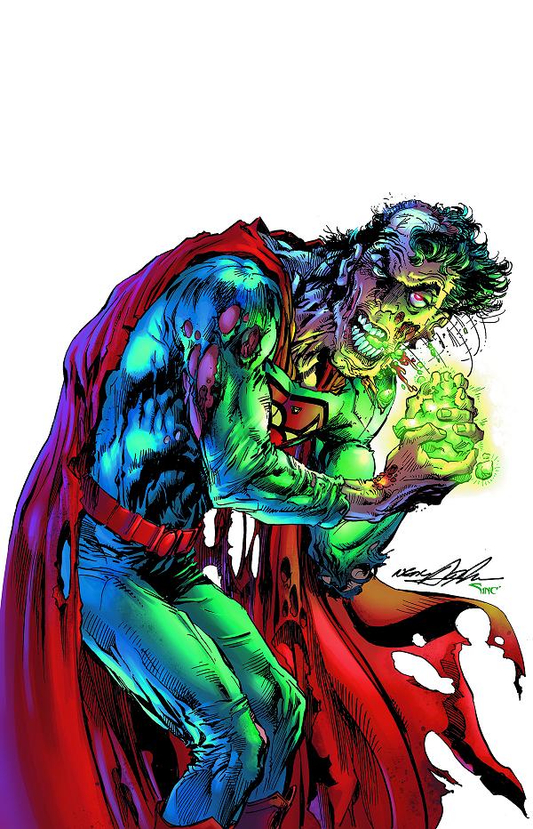 Action Comics #35 MONSTERS cover
