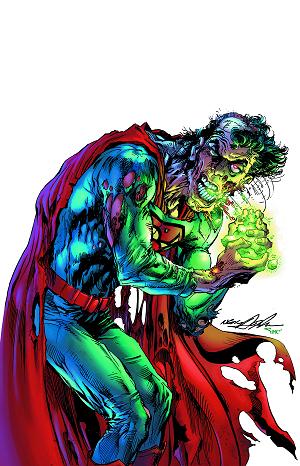 Action Comics #35 MONSTERS cover
