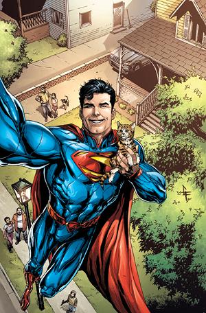 Action Comics #34 DCU SELFIE cover