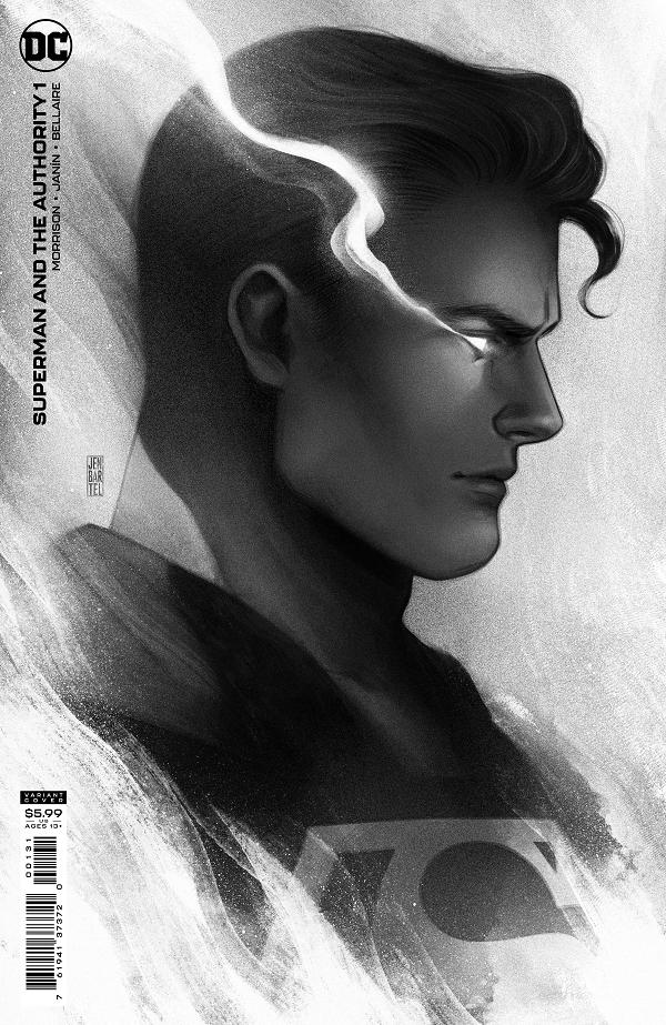 Superman & The Authority #1 CVR C 25 COPY CARDSTOCK BARTEL INCV cover