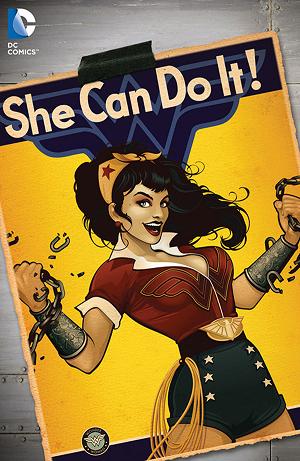 Wonder Woman #32 BOMBSHELLS cover