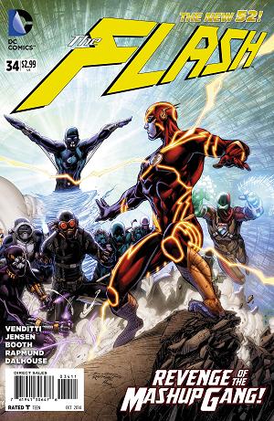 Flash #34  cover