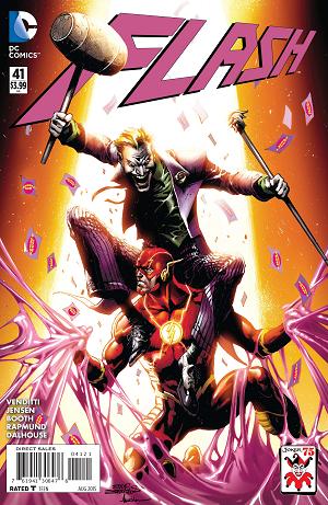 Flash #41 THE JOKER cover