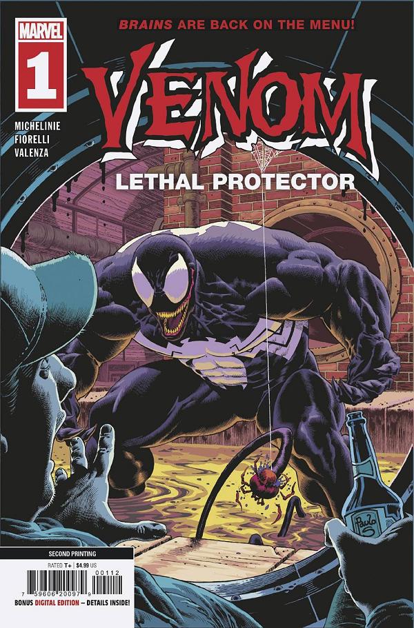 Venom Lethal Protector #1 (OF 5) 2ND PTG ARTIST TBD cover