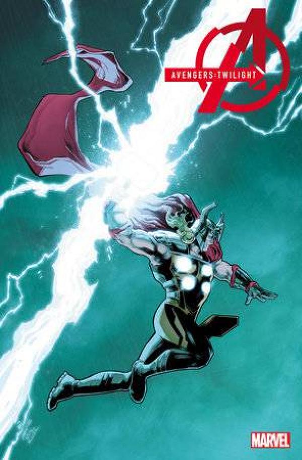 Avengers Twilight #4 CARMEN CARNERO LIGHTNING BOLT cover