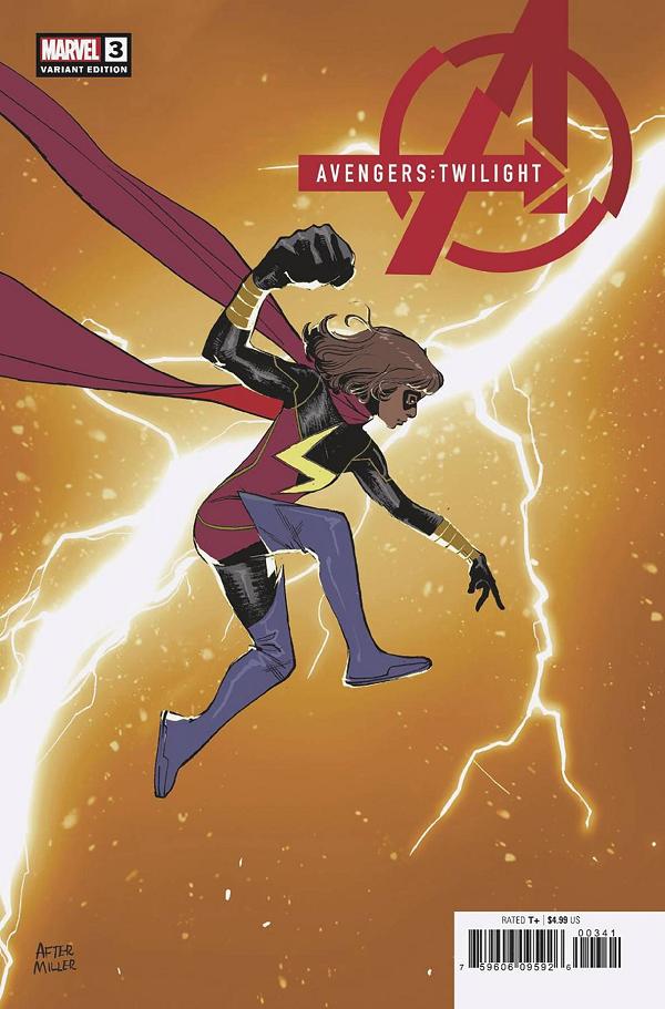 Avengers Twilight #3 SARA PICHELLI LIGHTNING BOLT cover
