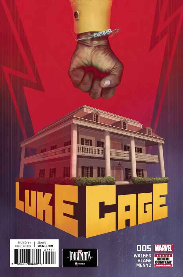 Luke Cage #5  cover