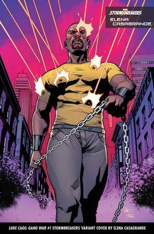 Luke Cage Gang War #1 ELENA CASAGRANDE STORMBREAKERS cover