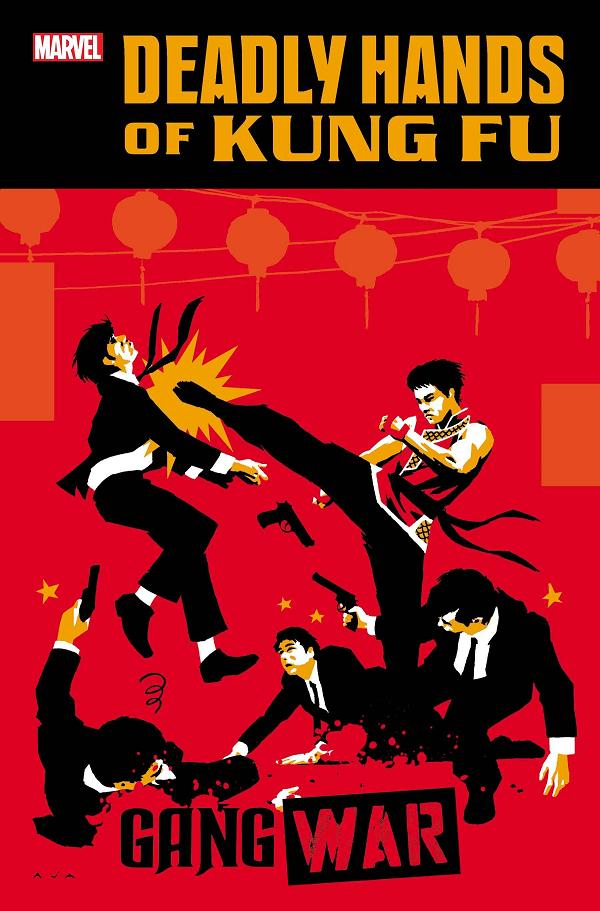 Deadly Hands Of Kung Fu Gang War #2 cover by David Aja