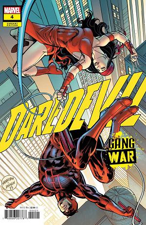 Daredevil Gang War #4 ED HANNIGAN cover