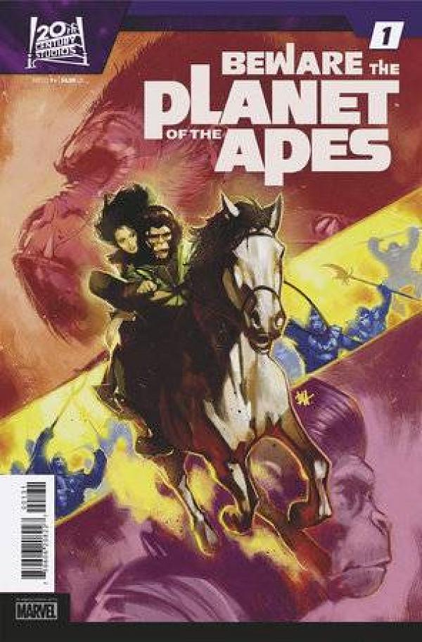 Beware The Planet Of The Apes #1 BEN HARVEY cover