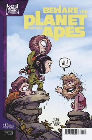Beware The Planet Of The Apes #1 SKOTTIE YOUNG cover