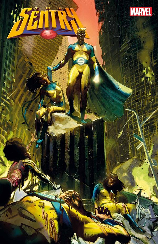 Sentry #4 cover by Ben Harvey