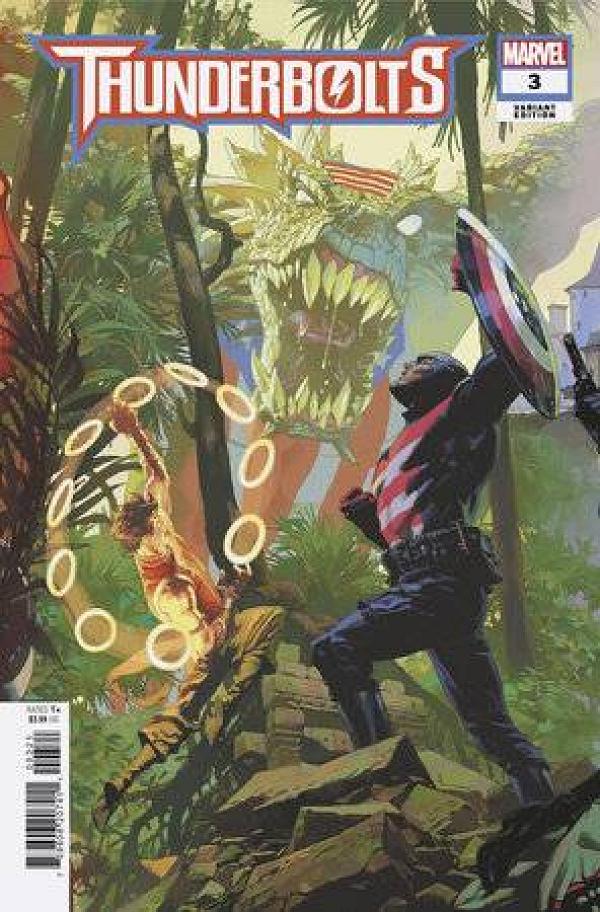 Thunderbolts #3 JOSEMARIA CASANOVAS CONNECT cover