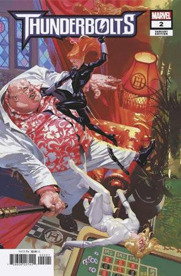 Thunderbolts #2 JOSEMARIA CASANOVAS CONNECT cover