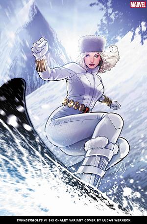 Thunderbolts #1 LUCAS WERNECK SKI CHALET cover