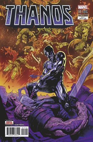 Thanos #17 2ND PTG SHAW cover