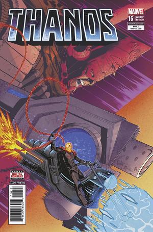 Thanos #16 2ND PTG SHAW cover