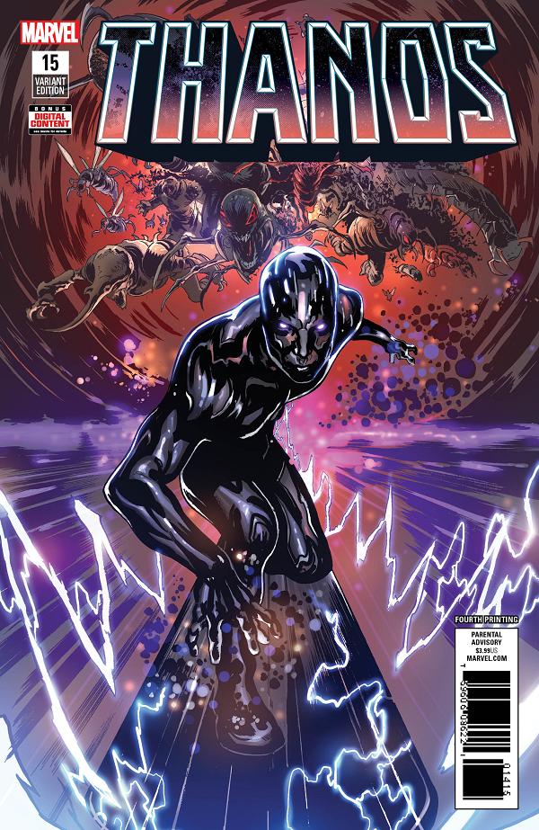 Thanos #15 4TH PTG SHAR cover