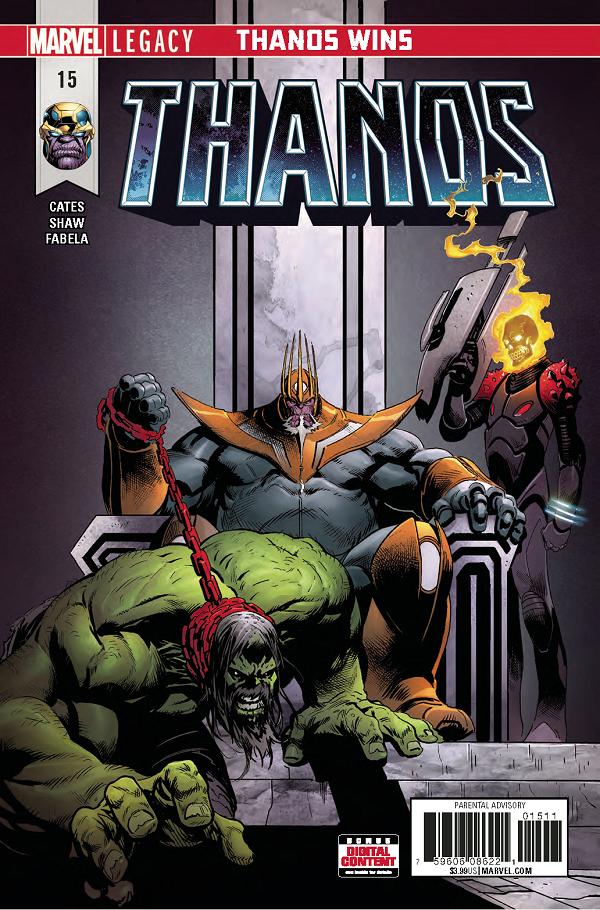 Thanos #15  cover