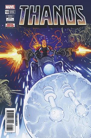 Thanos #13 3RD PTG SHAW cover