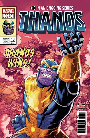 Thanos #13 5TH PTG SHAW cover