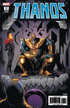 Thanos #13 2ND PTG SHAW cover